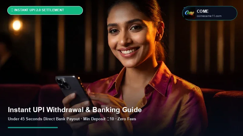 Come Instant UPI Withdrawal & ₹20 INR Deposit Tutorial